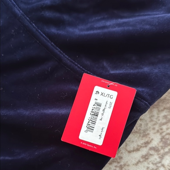 NWT SPANX Navy Blue High-Waisted Leggings size XL - Picture 5 of 7